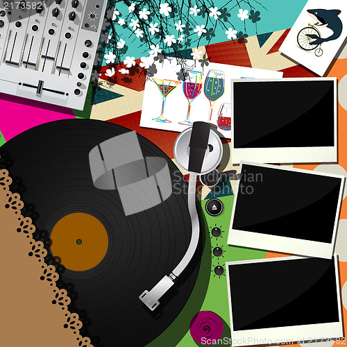 Image of DJ party design