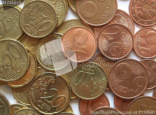 Image of Euro coins