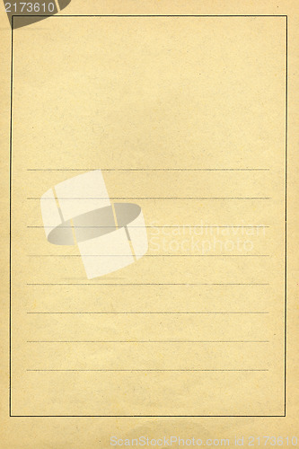 Image of Blank paper