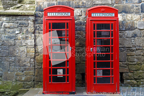 Image of London telephone box