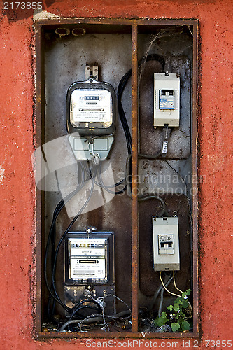 Image of counter electric current