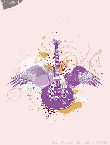 Image of Flying  guitar