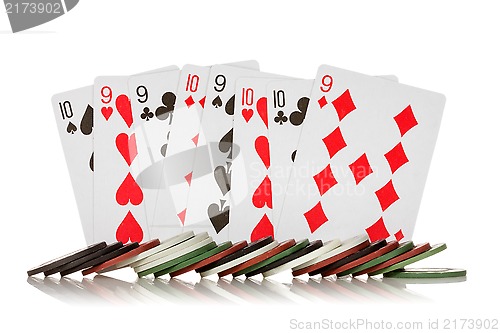 Image of Chips and cards 