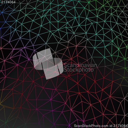 Image of Abstract geometric shape pattern. EPS 8