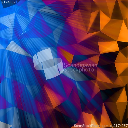 Image of Abstract Triangle Background. EPS 10
