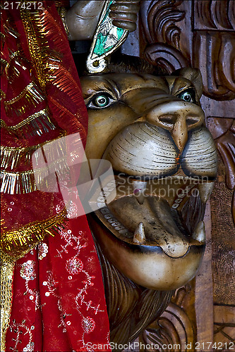 Image of Hinduism  head of lion