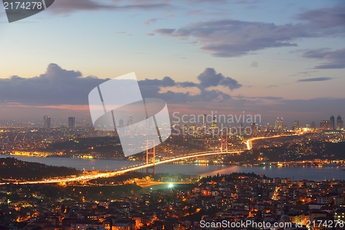 Image of Istanbul Turkey Bosporus Bridge