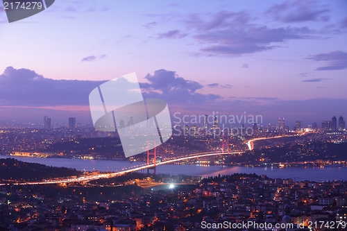 Image of Istanbul Turkey Bosporus Bridge