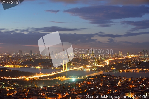 Image of Istanbul Turkey Bosporus Bridge