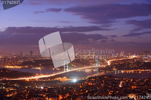 Image of Istanbul Turkey Bosporus Bridge