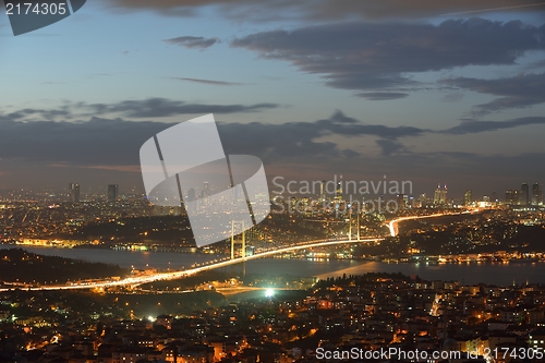 Image of Istanbul Turkey Bosporus Bridge