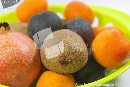 Image of Plate of Fruits