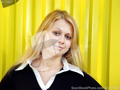 Image of Blond girl