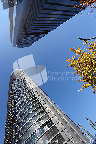 Image of Madrid skyscrapers