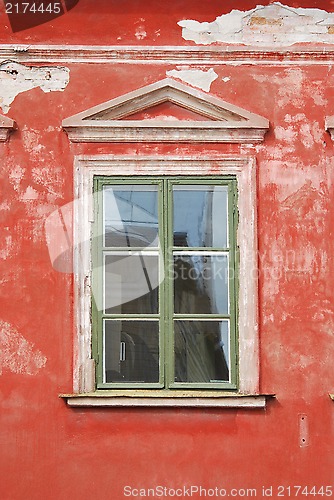 Image of Ramshackle Home Window