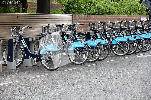 Image of London cycle hire