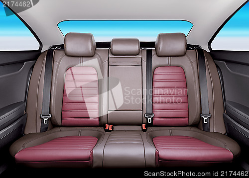 Image of back seat