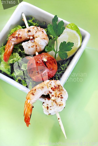 Image of Prawn Kebab