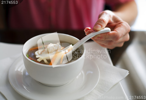 Image of Chinese soup