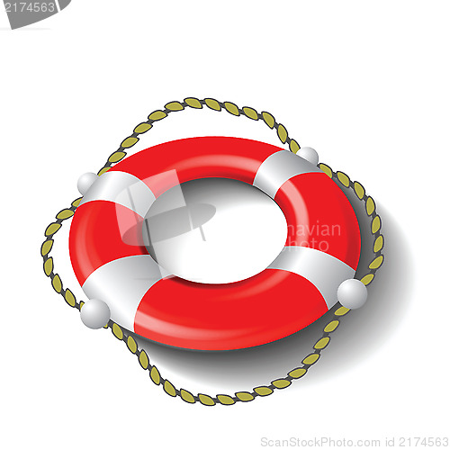 Image of red lifebuoy