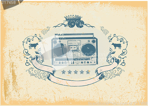 Image of boombox