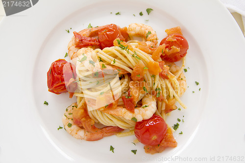 Image of Shrimps And Spaghetti