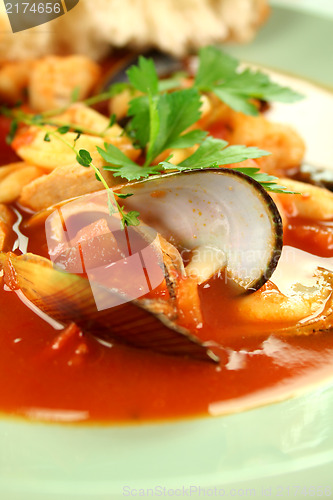 Image of Mediterranean Seafood Soup