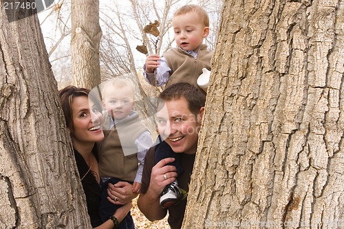 Image of Family in nature