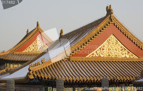 Image of Beijing Forbidden City architecture

