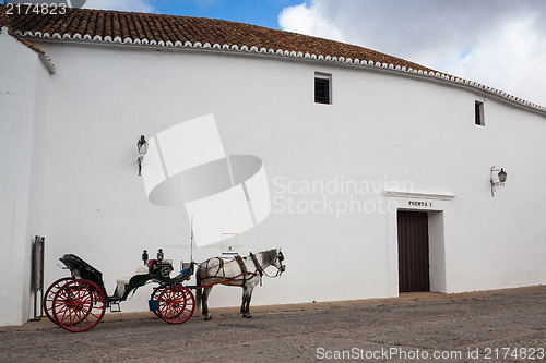 Image of The bullring in Ronda