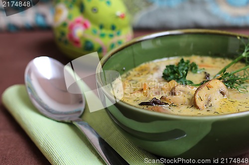 Image of Mushroom soup