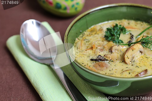 Image of Mushroom soup