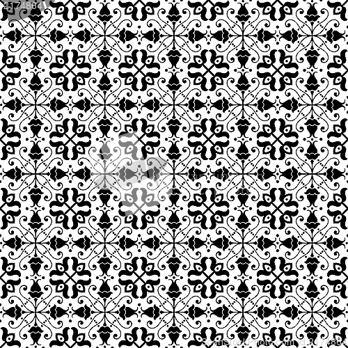 Image of seamless floral pattern