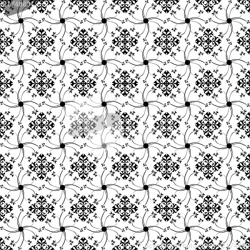 Image of seamless floral pattern