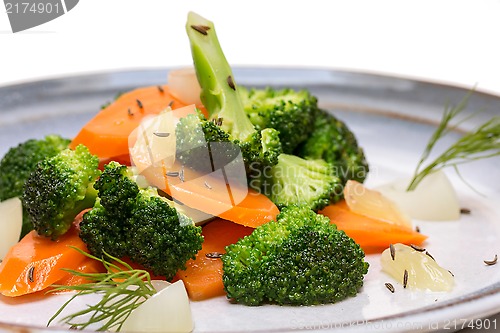 Image of Broccoli carrot salad