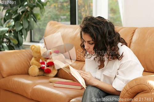 Image of Reading at home