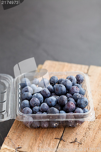 Image of Fresh blueberries