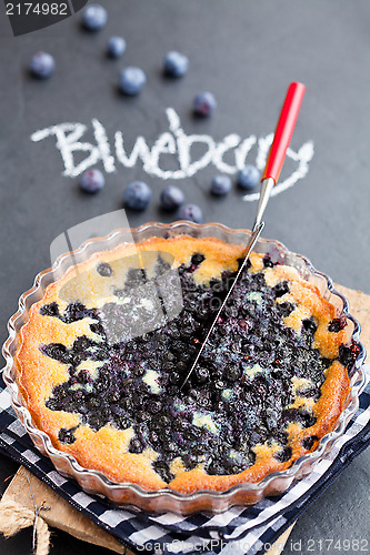 Image of Blueberry pie