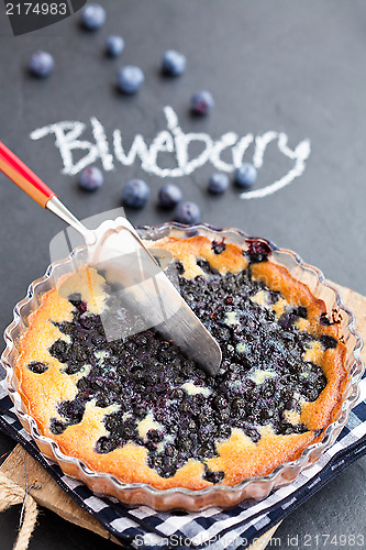 Image of Blueberry pie