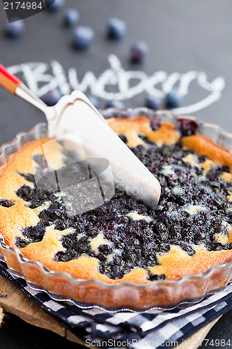 Image of Blueberry pie