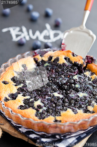 Image of Blueberry pie