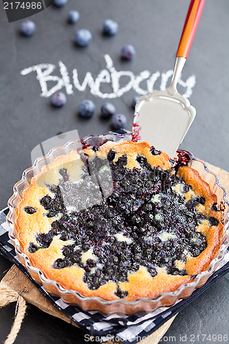 Image of Blueberry pie