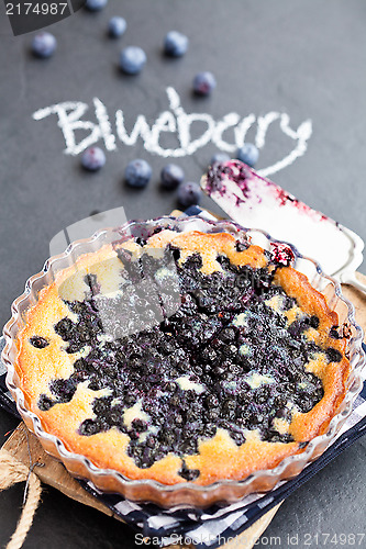 Image of Blueberry pie