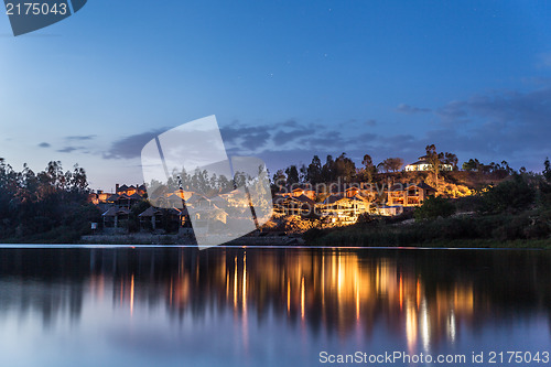 Image of Nightfall over Kuriftu Lake