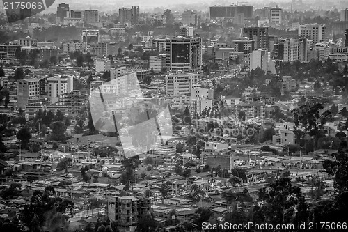 Image of Aerial view of Addis Ababa