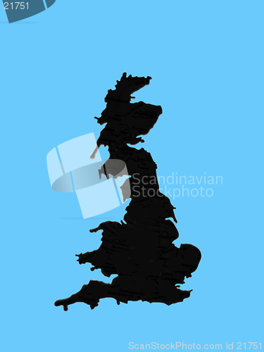Image of UK map