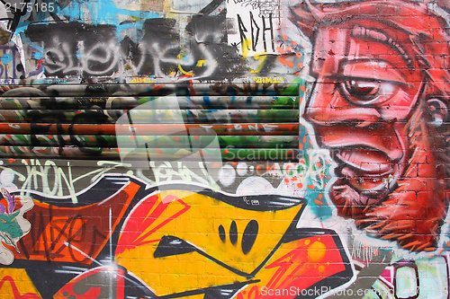 Image of Melbourne graffiti
