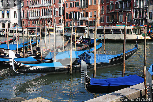 Image of Venice gondolas