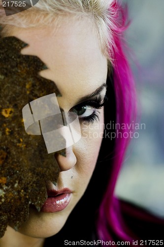 Image of Punk Gothic Fashion Model