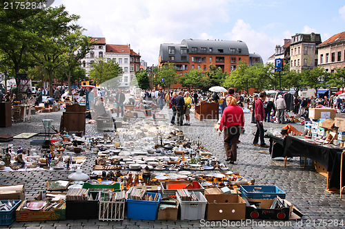 Image of Brussels flea market